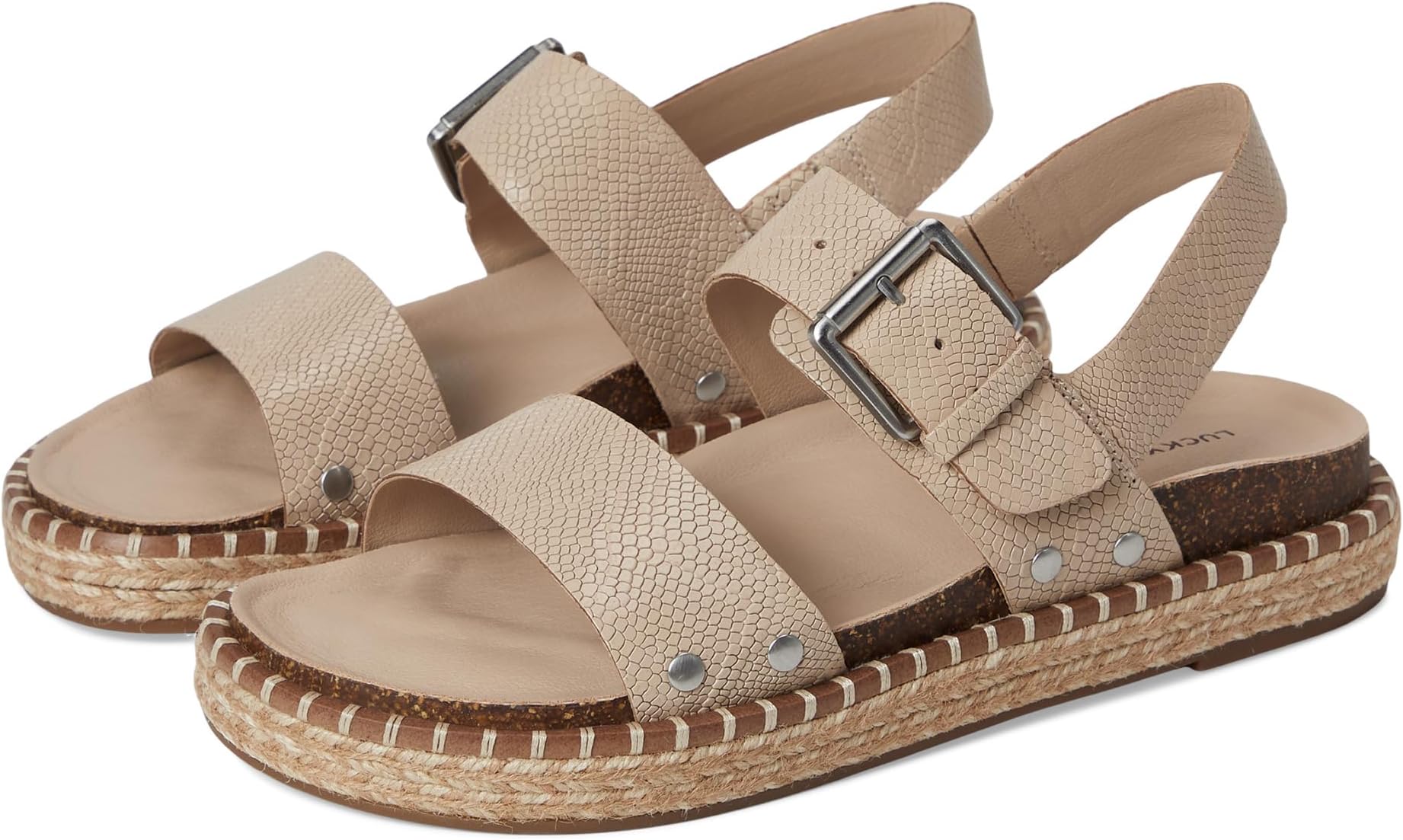 Сандалии Lucky Brand Umora, цвет Smoke Grey