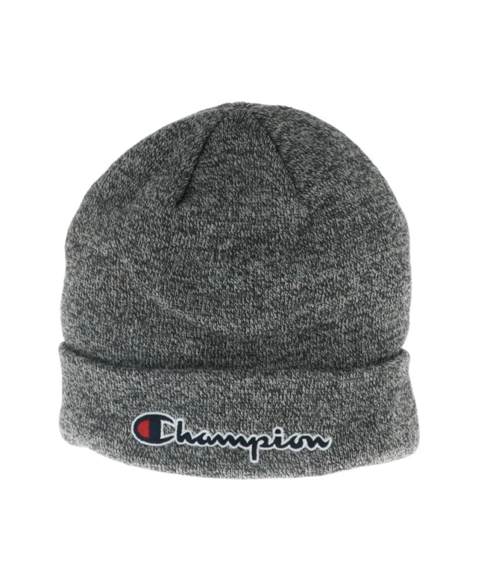 

Вязаная шапка серого меланжевого цвета Champion, серый