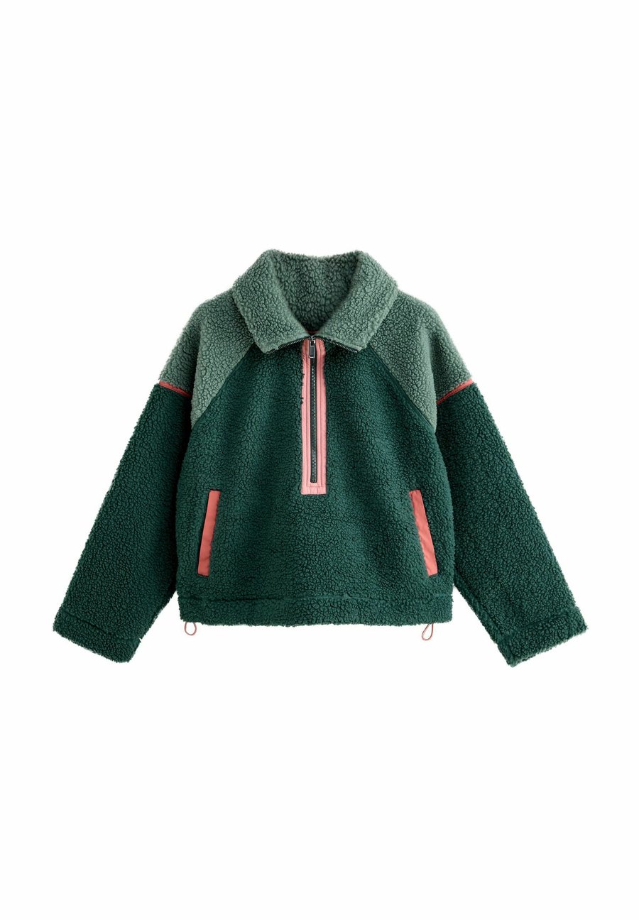 

Джемпер Next REGULAR FIT-BORG HALF ZIP, Green