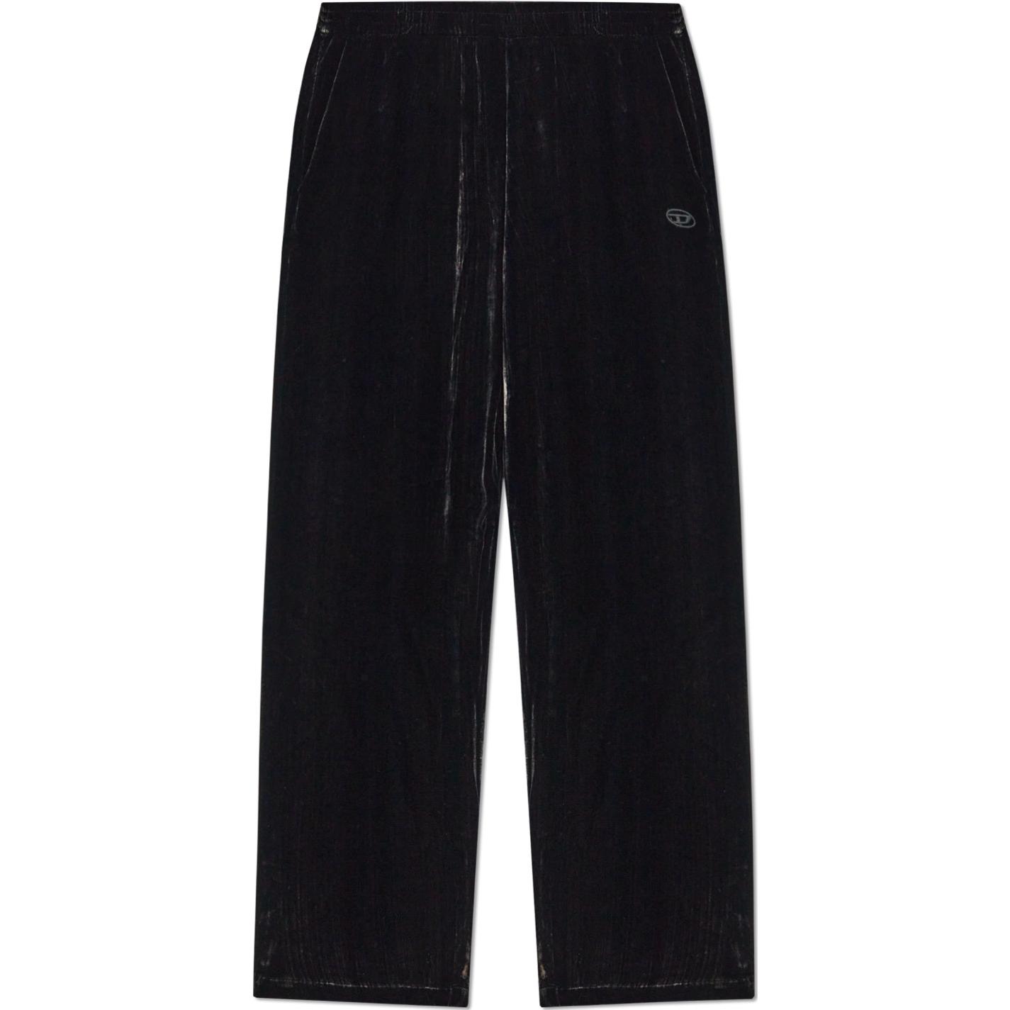

P Salford Бархатные Спортивные Брюки DIESEL, Черный