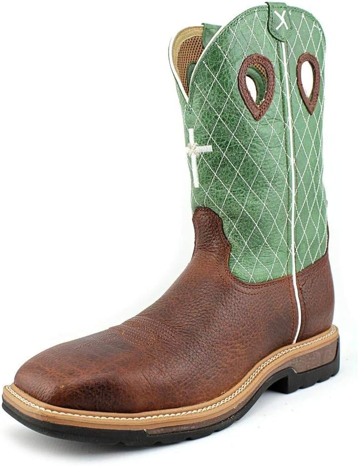 Мужские рабочие ботинки Twisted X Lite Cowboy Cognac