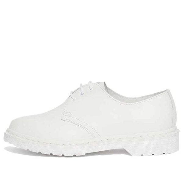 

Тапочки 1461 mono smooth leather oxford shoes 'white' Dr. Martens, белый