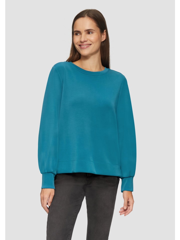 

Толстовка s.Oliver Sweatshirt langarm, цвет Petrol
