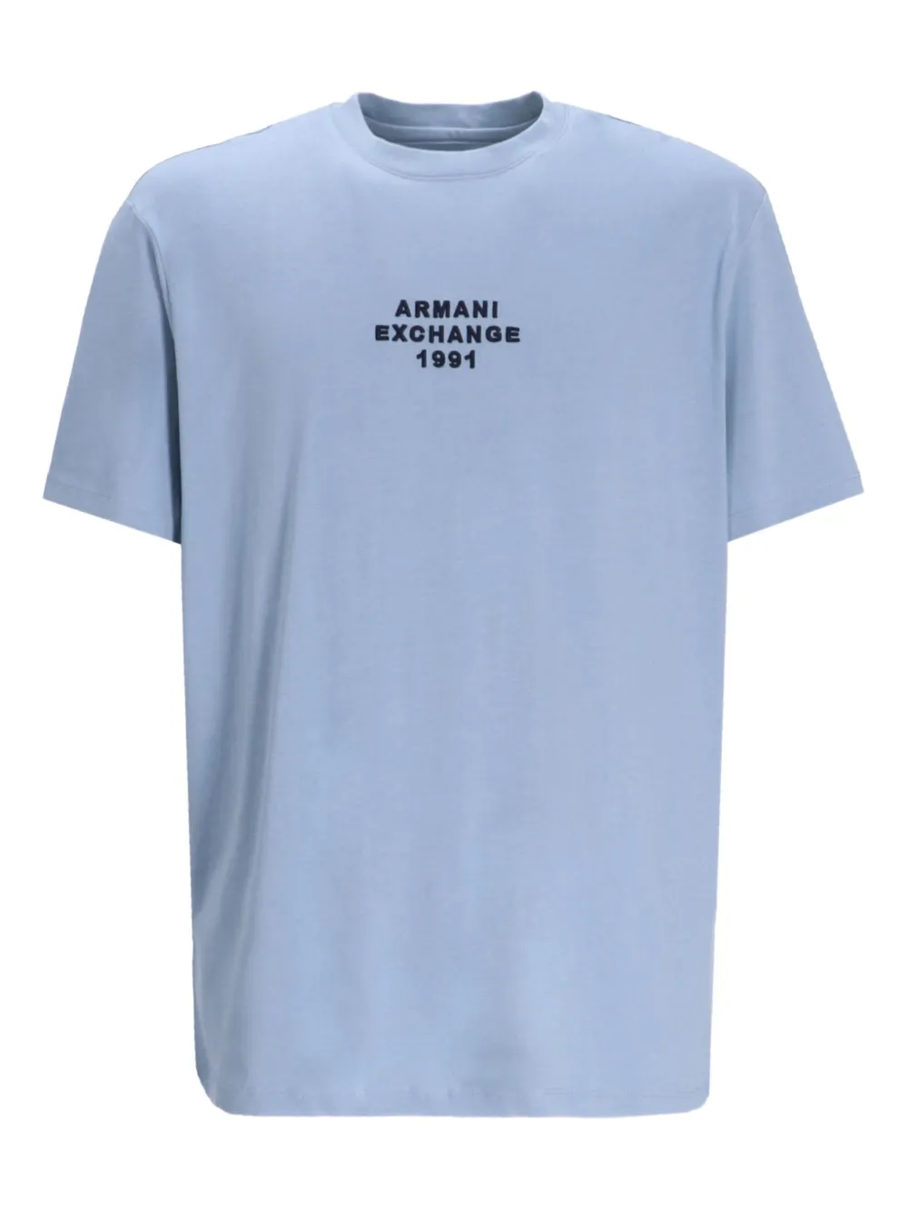 

Футболка с круглым вырезом Armani Exchange, синий