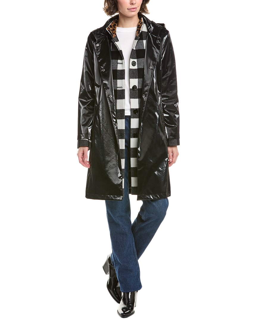 

Джейн Пост 3-в-1 тренч из смесовой шерсти Jane Post, черный