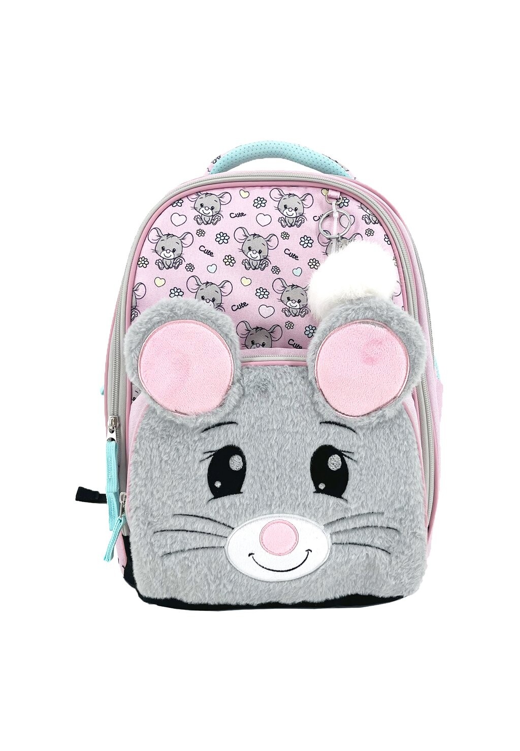 

Школьная сумка BAMBINO MAUS Yuhu, серый