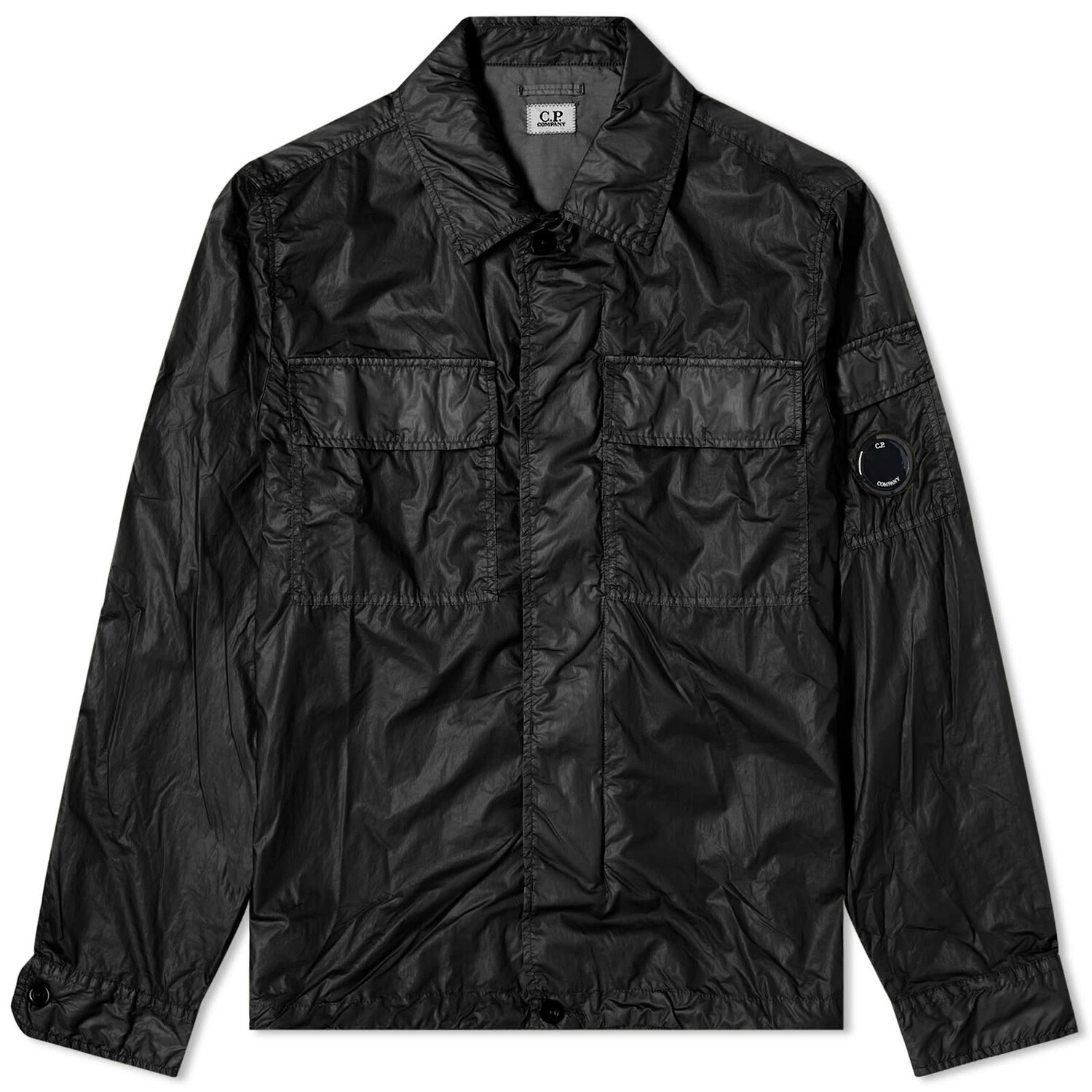 

Рубашка C.P. Company Cs Ii Lens Detail Shirt, черный
