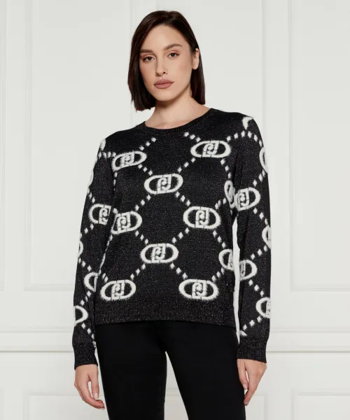 

Свитер Regular fit Liu Jo Sport, черный