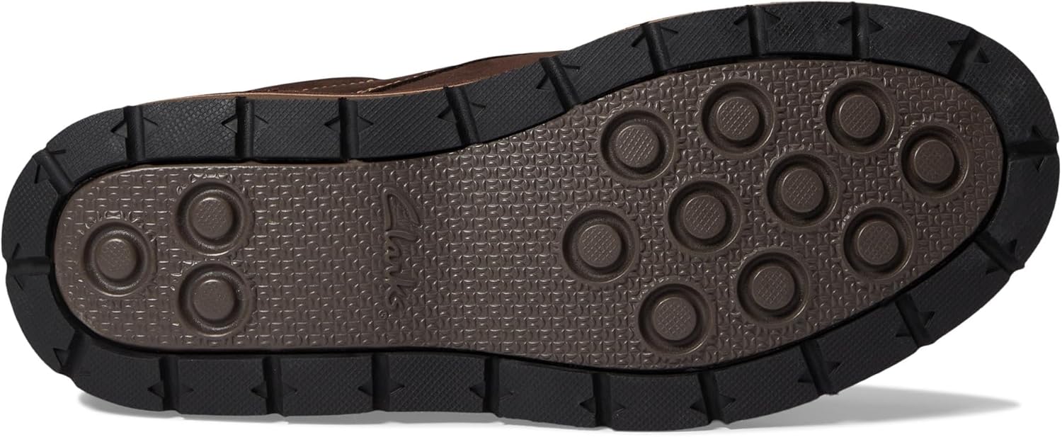 Мужские низкие кроссовки Clarks Gravelle, темно-коричневый — фото 4
