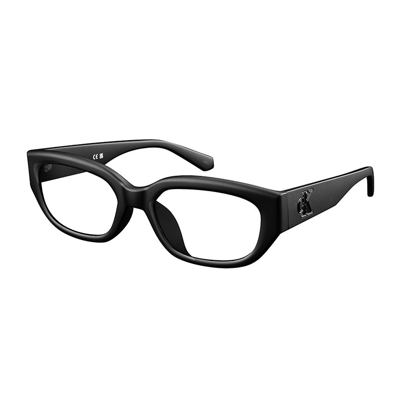 

Calvin Klein Пластиковая квадратная оправа для очков унисекс, 002 Matte Black