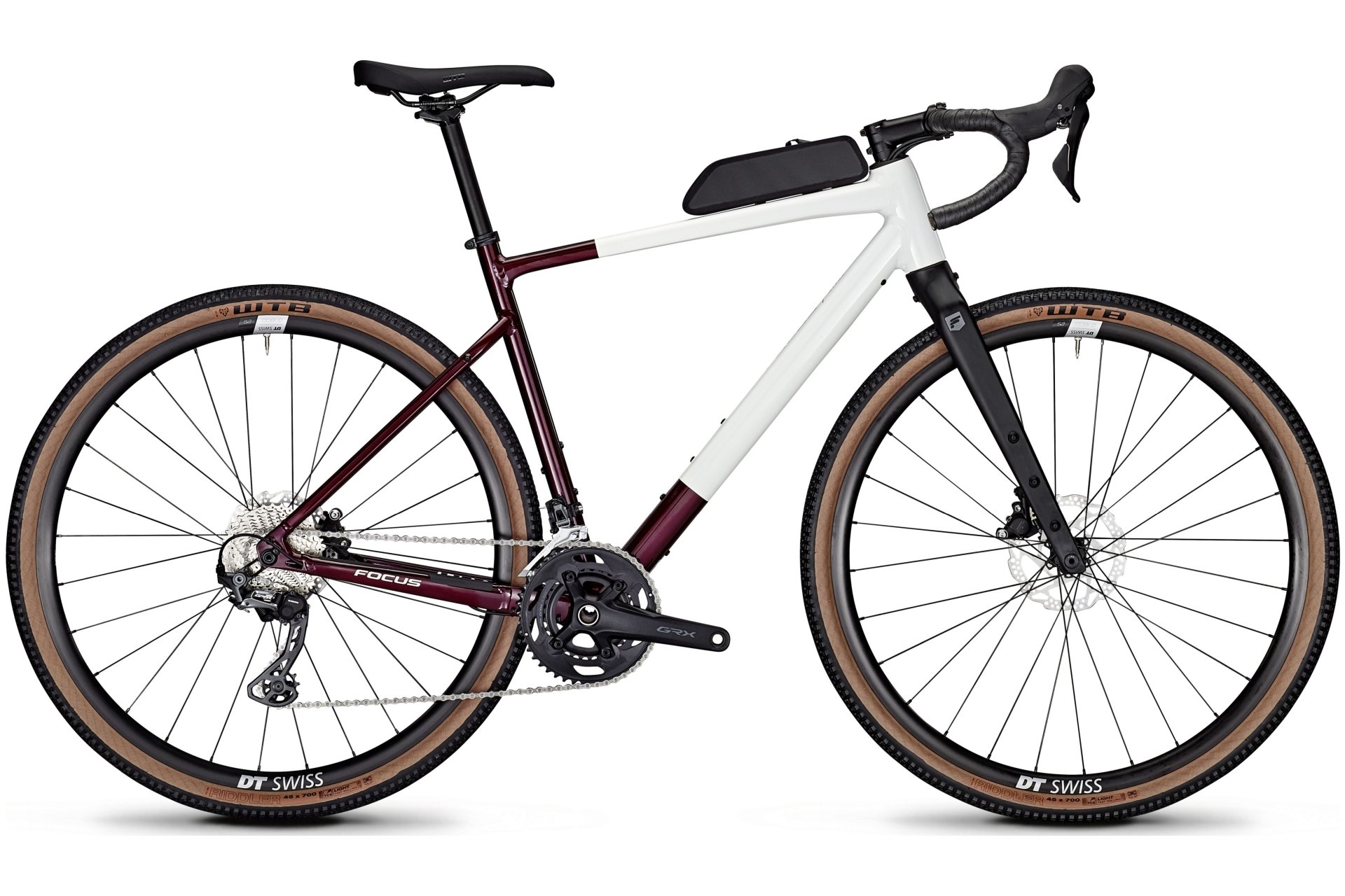 

Гравийный велосипед Focus Atlas 6.8 - 28 дюймов - diamant, weiß | white glossy / mahagonyred glossy