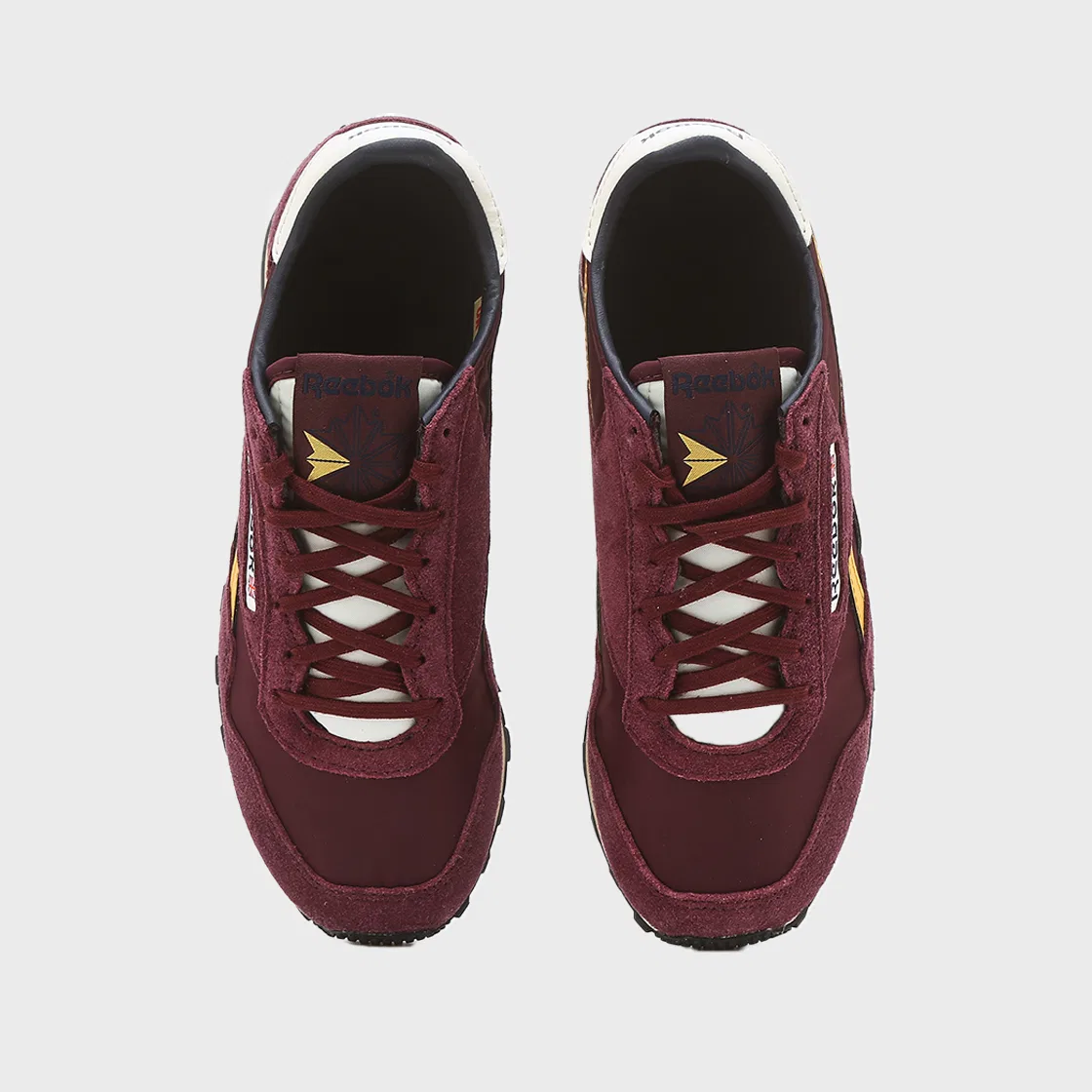 Мужские низкие кеды Aztec 2 цвета чёрной вишни от Reebok — фото 4