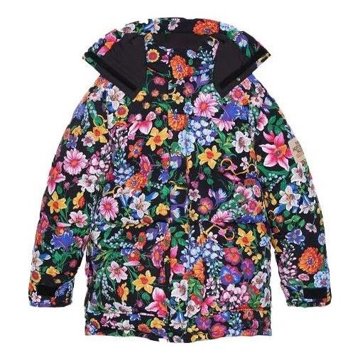 

Куртка x the north face floral print down jacket 'purple' Gucci, фиолетовый