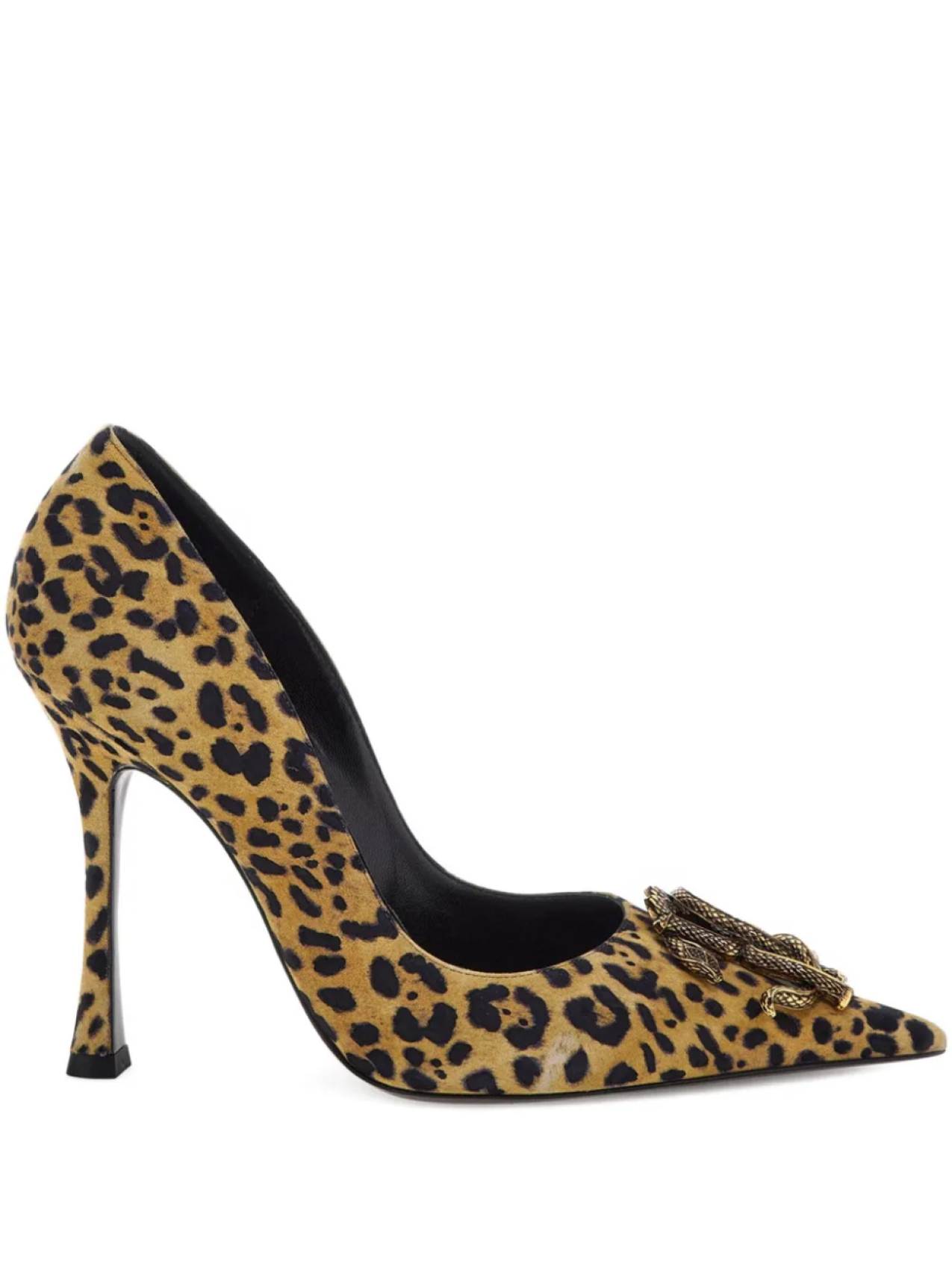 Roberto Cavalli туфли Mirror Snake, нейтральный