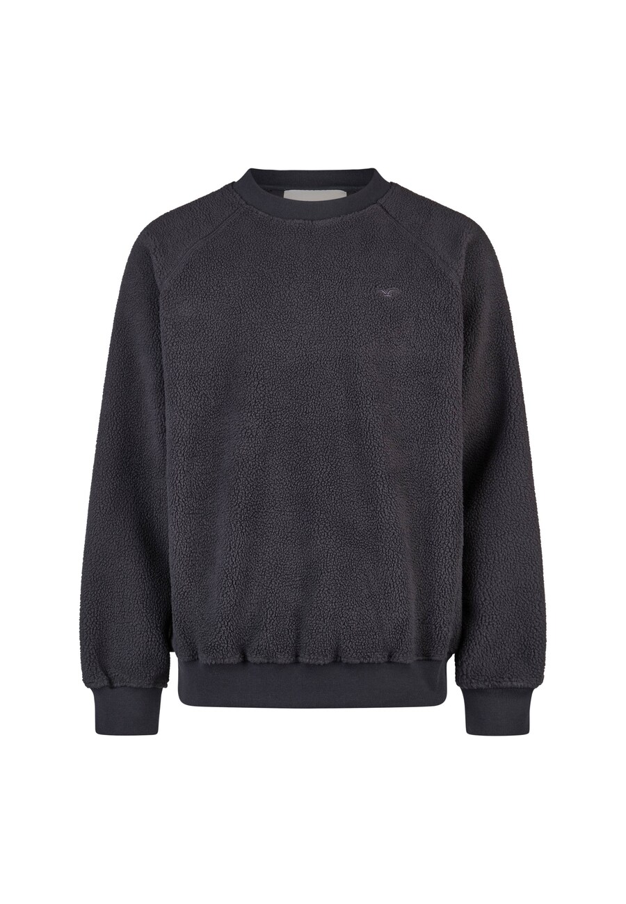 

Толстовка Cleptomanicx Crewneck Flaneur, Dark grey