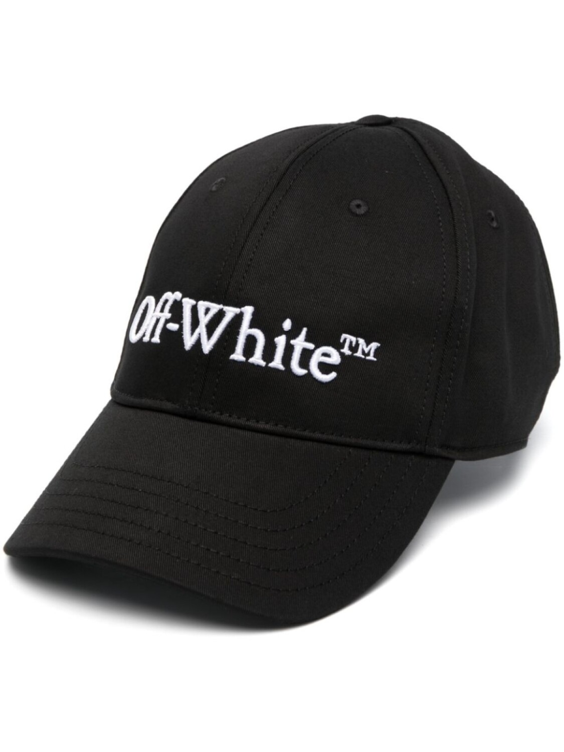 

Off-White бейсболка Bookish с вышитым логотипом, черный