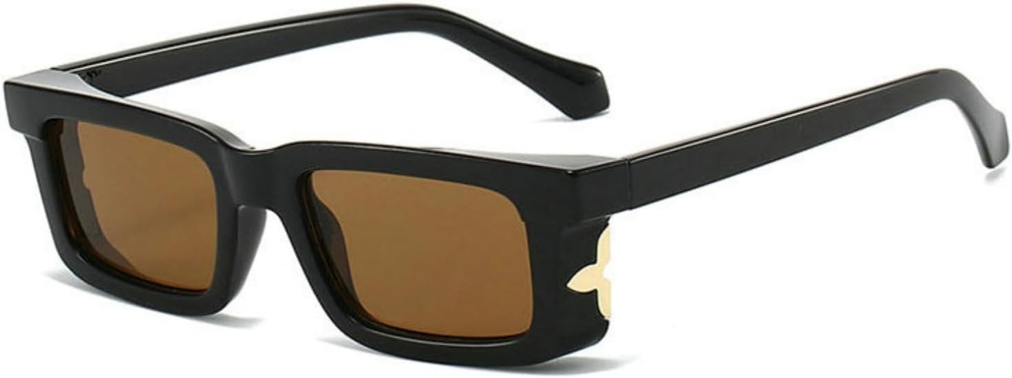 

Солнцезащитные очки Willochra Square для женщин и мужчин, модные, роскошные, металлические, узкие, прямоугольные, винтажные, для путешествий, с защитой от УФ-излучения UV400, C2