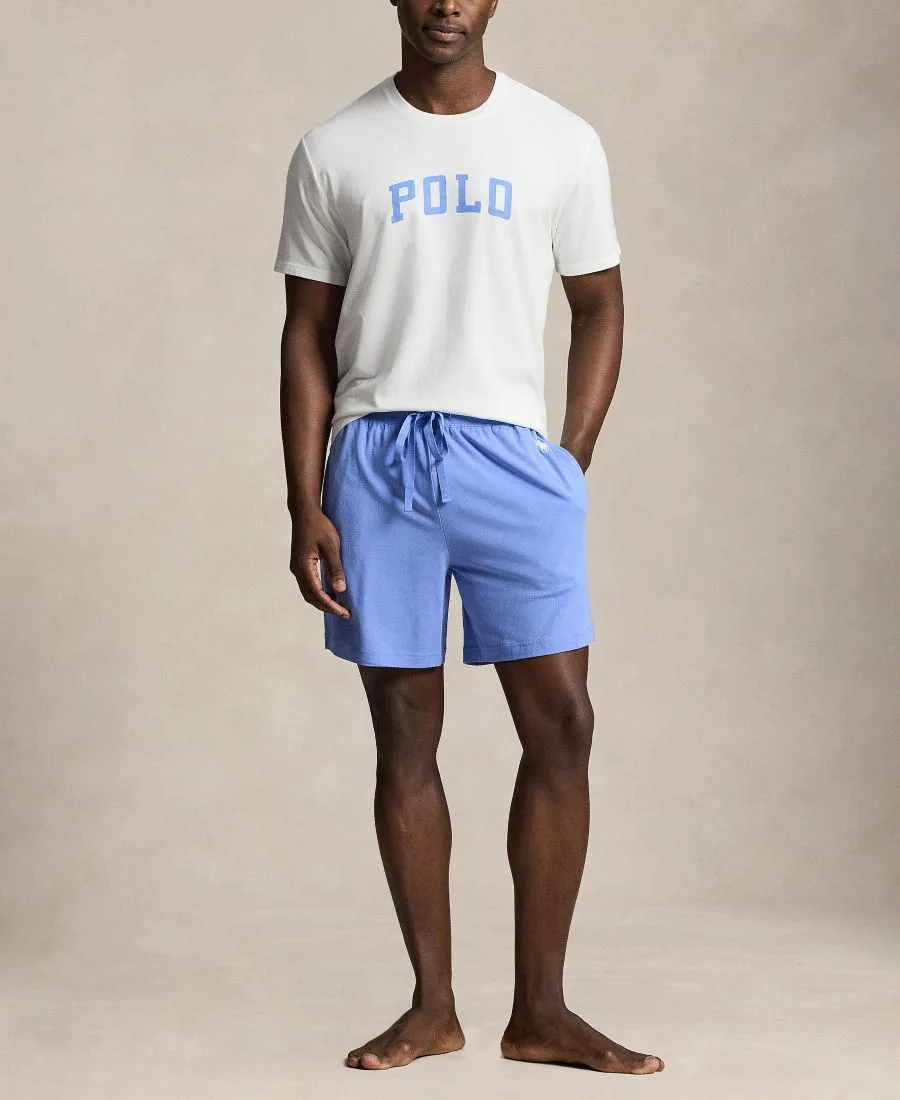 Мужские пижамные шорты стандартного кроя Polo Ralph Lauren, harbor island синий/белый logo