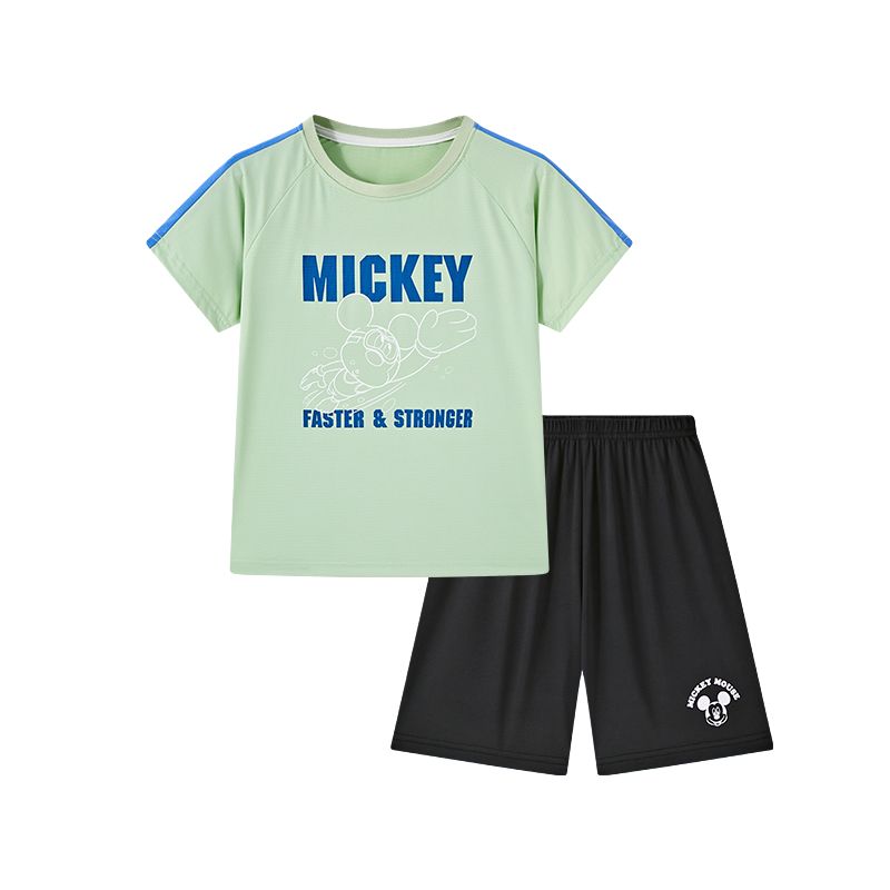 Повседневный спортивный костюм Mickey Series 2 предмета для детей 3-7 лет Disney, белый — фото 3