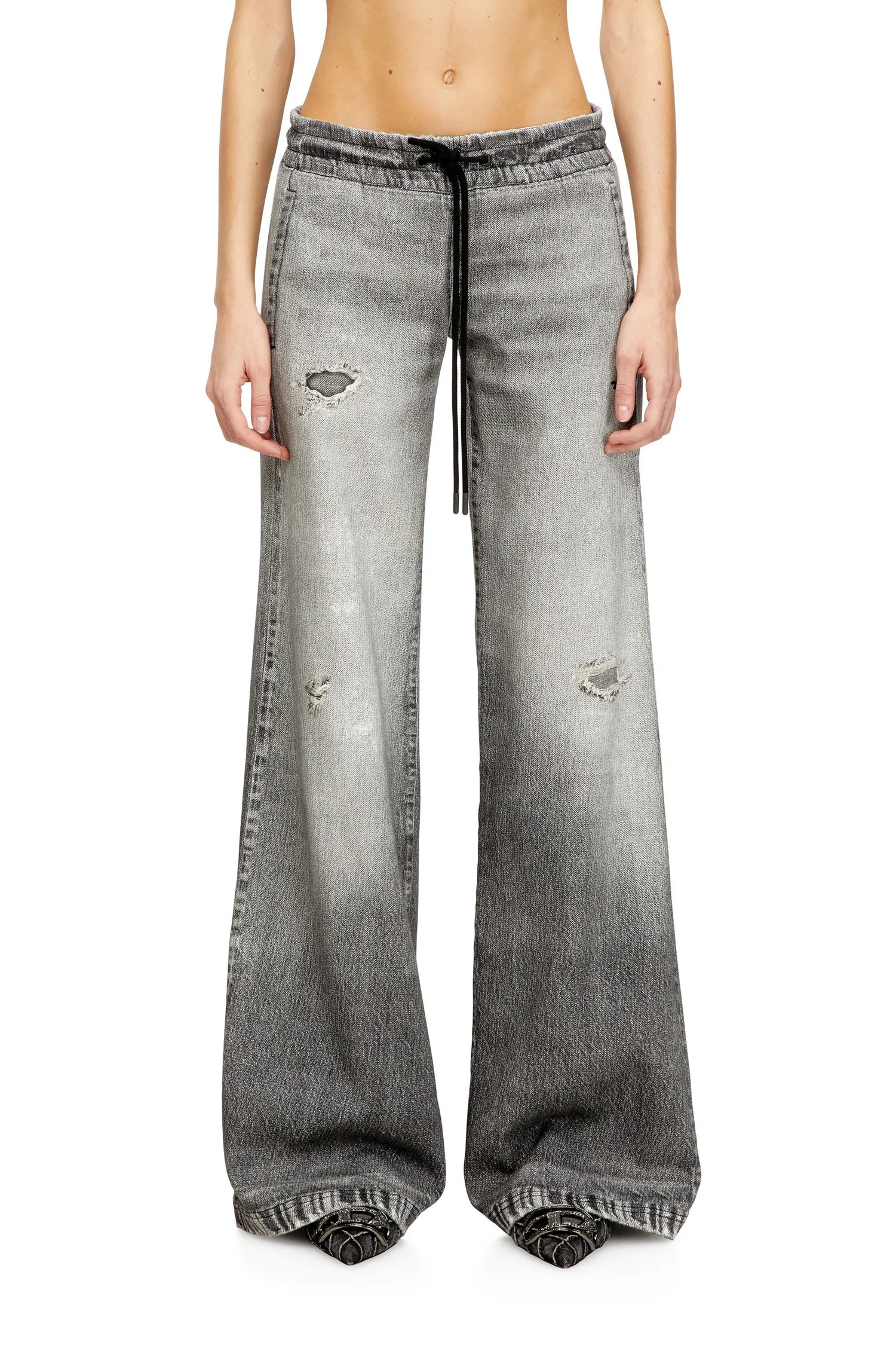 Женские джинсовые брюки-джоггеры 2078 D-AINTY JOGG Diesel, Black and other colors