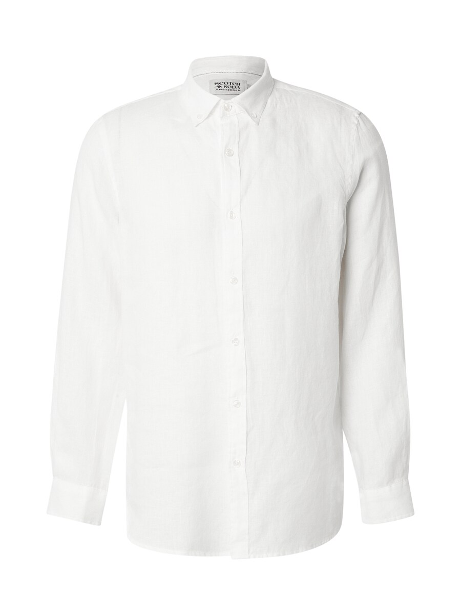 

Рубашка на пуговицах классического кроя SCOTCH & SODA CORE, белый