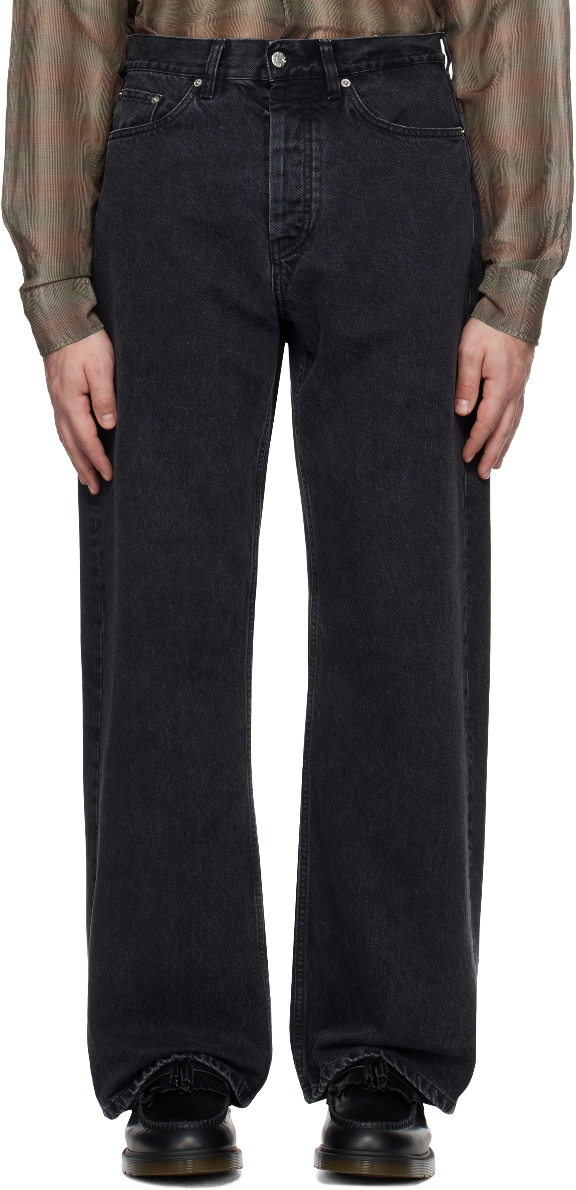 

Черные джинсы Крисс HOPE, Washed black