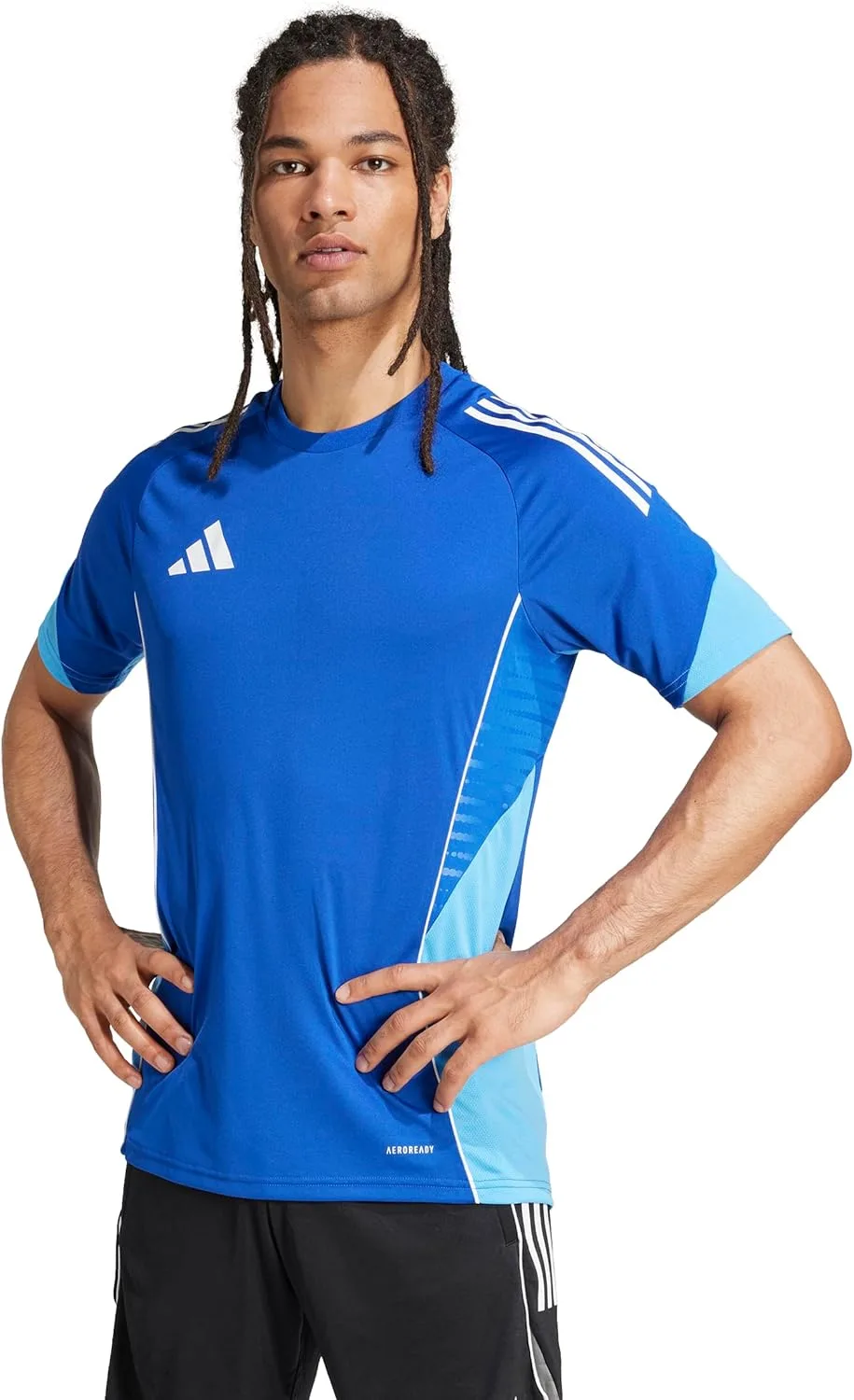 Футболка для тренировок Adidas Men's Tiro 25 Competition, синий
