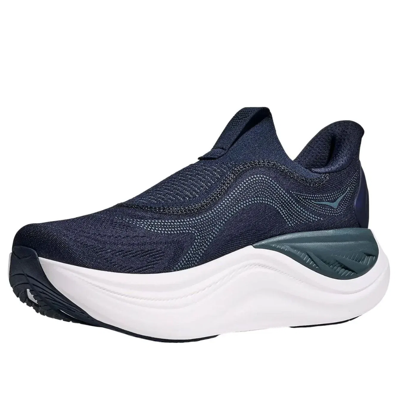Кроссовки HOKA ONE ONE Skyward Laceless 'Varsity Navy White' 1168876-VYN, темно-синий — фото 3