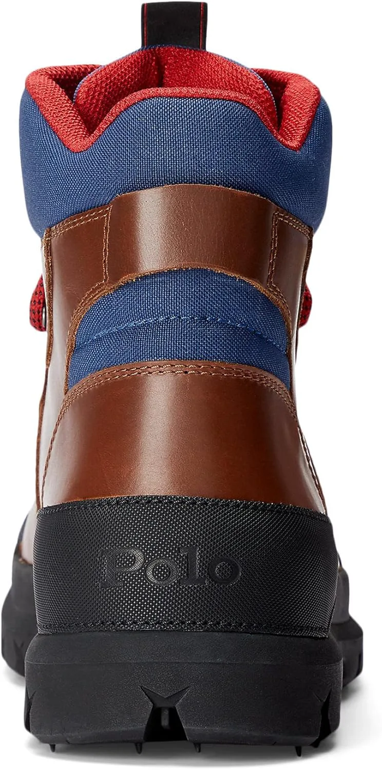 Мужские тактические ботинки POLO RALPH LAUREN Oslo, светло-синий/красный — фото 2