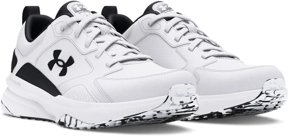 Мужские тренировочные кроссовки Under Armour Charged Edge, белый/черный — фото 2