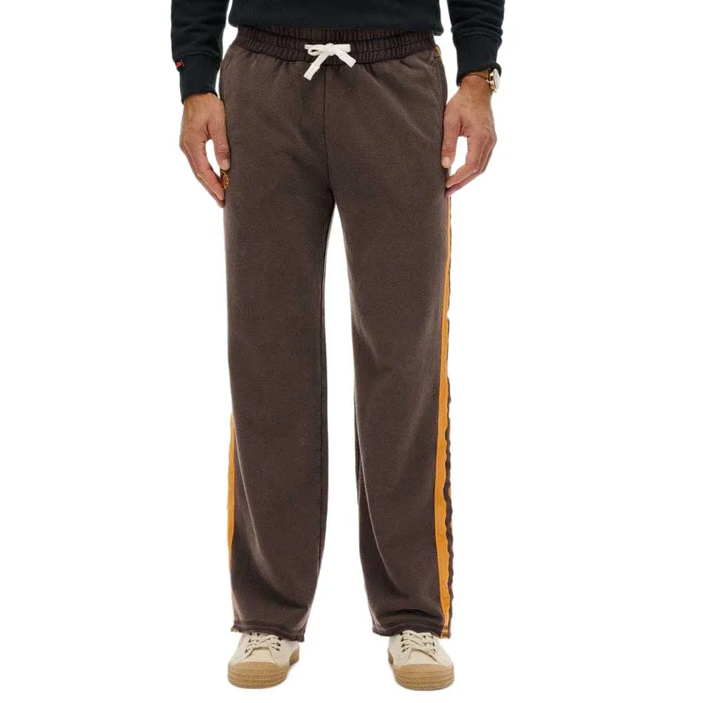 

Брюки Superdry Athletic Fivess sweat, коричневый