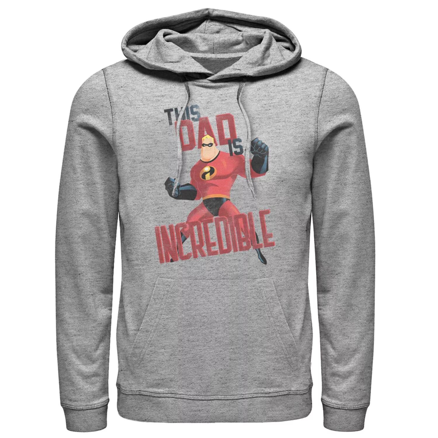 

Мужская толстовка с капюшоном Disney Pixar Incredibles This Dad Is Incredible Licensed Character