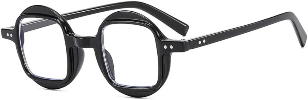 

Модные круглые женские солнцезащитные очки в стиле ретро-панк с прозрачными градиентными линзами, защита от УФ-излучения UV400, мужские очки с заклепками, двухцветные UUPTTPL, Black