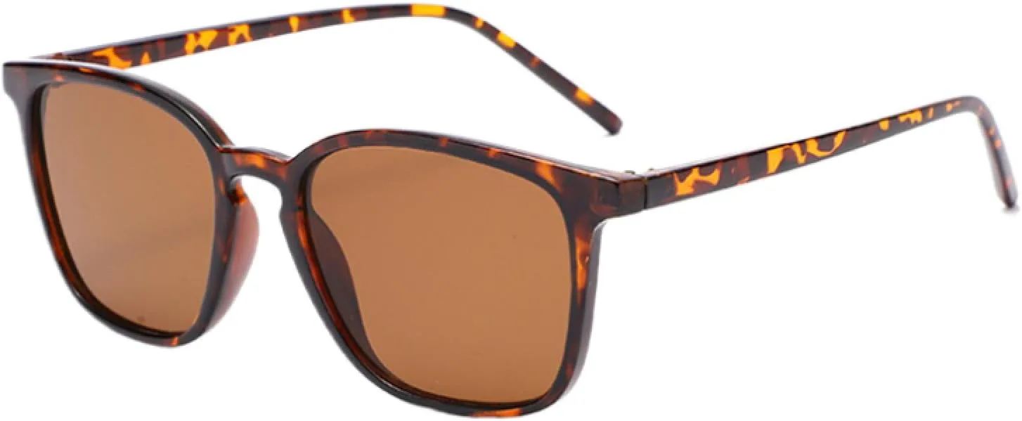 

Солнцезащитные очки с защитой UV400 | Маленькая оправа, цветной градиент | Для женщин и мужчин, для занятий спортом на открытом воздухе и вождения DSVIGF, Leopard