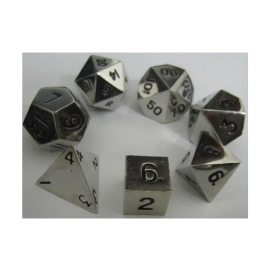 

Полисетка Серебро 16мм (7), Metal Dice (Metallic Dice Games)