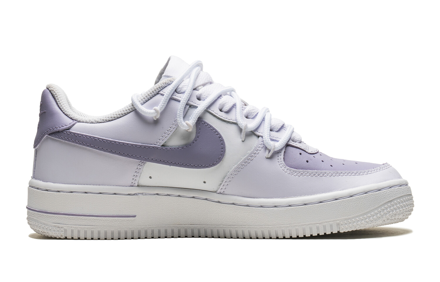 

Кроссовки Nike Air Force 1 Skateboarding Shoes Women's Low-top White, фиолетовый