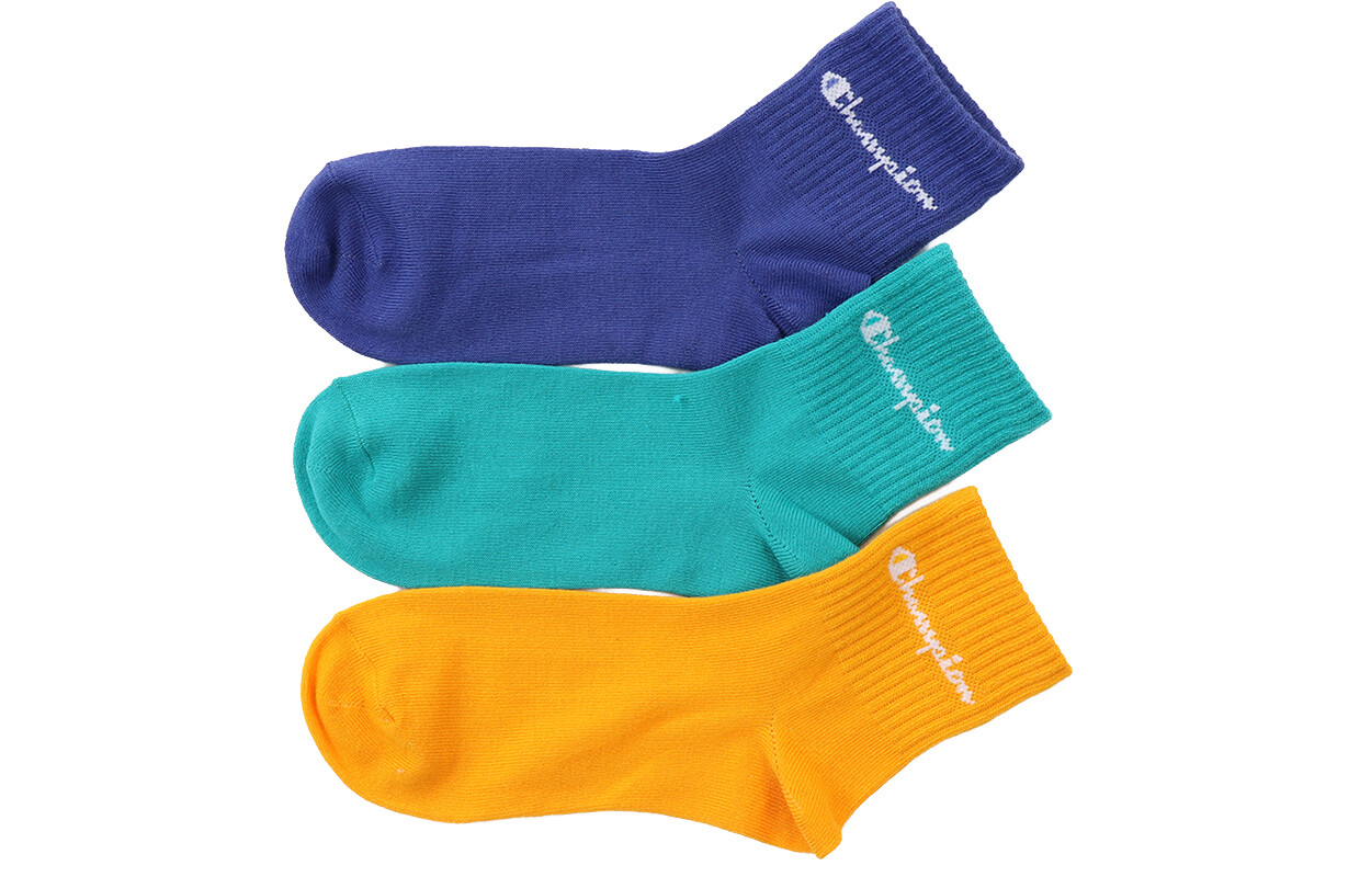 

Женские носки Champion, цвет 3 double packs (orange, green, green, mixed)