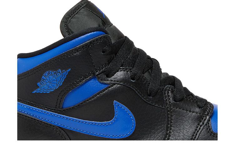Кроссовки Air Jordan Jordan 1 Mid PS 'Royal' 2020, синий — фото 3