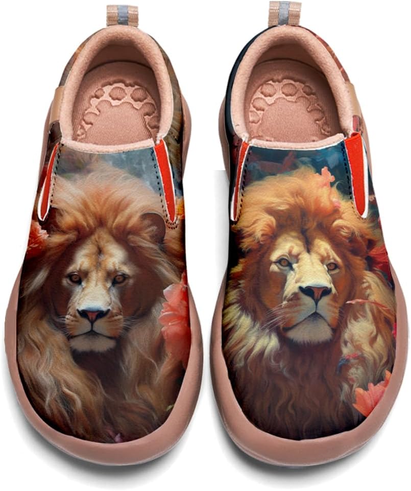 

Мужские повседневные лоферы для ходьбы, слипоны, легкие спортивные туфли, механический стиль, кроссовки с рисунком животных Onehorse, Mechanical Organisms - N32