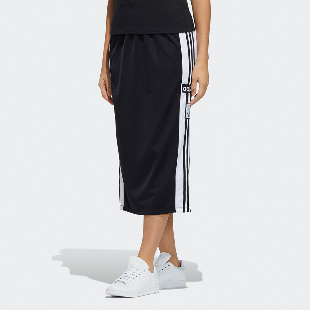 Adidas Originals Женская повседневная длинная юбка, цвет Black — фото 2