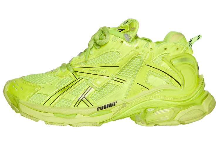 

Кроссовки мужские Balenciaga Runner массивные, желтый