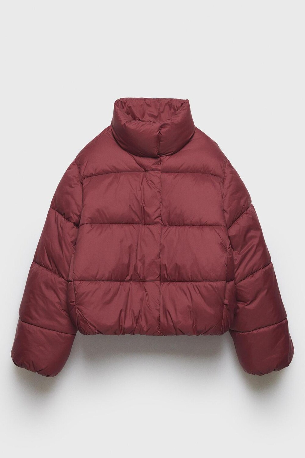 

Стеганая куртка из нейлона z3d ZARA, бордовый