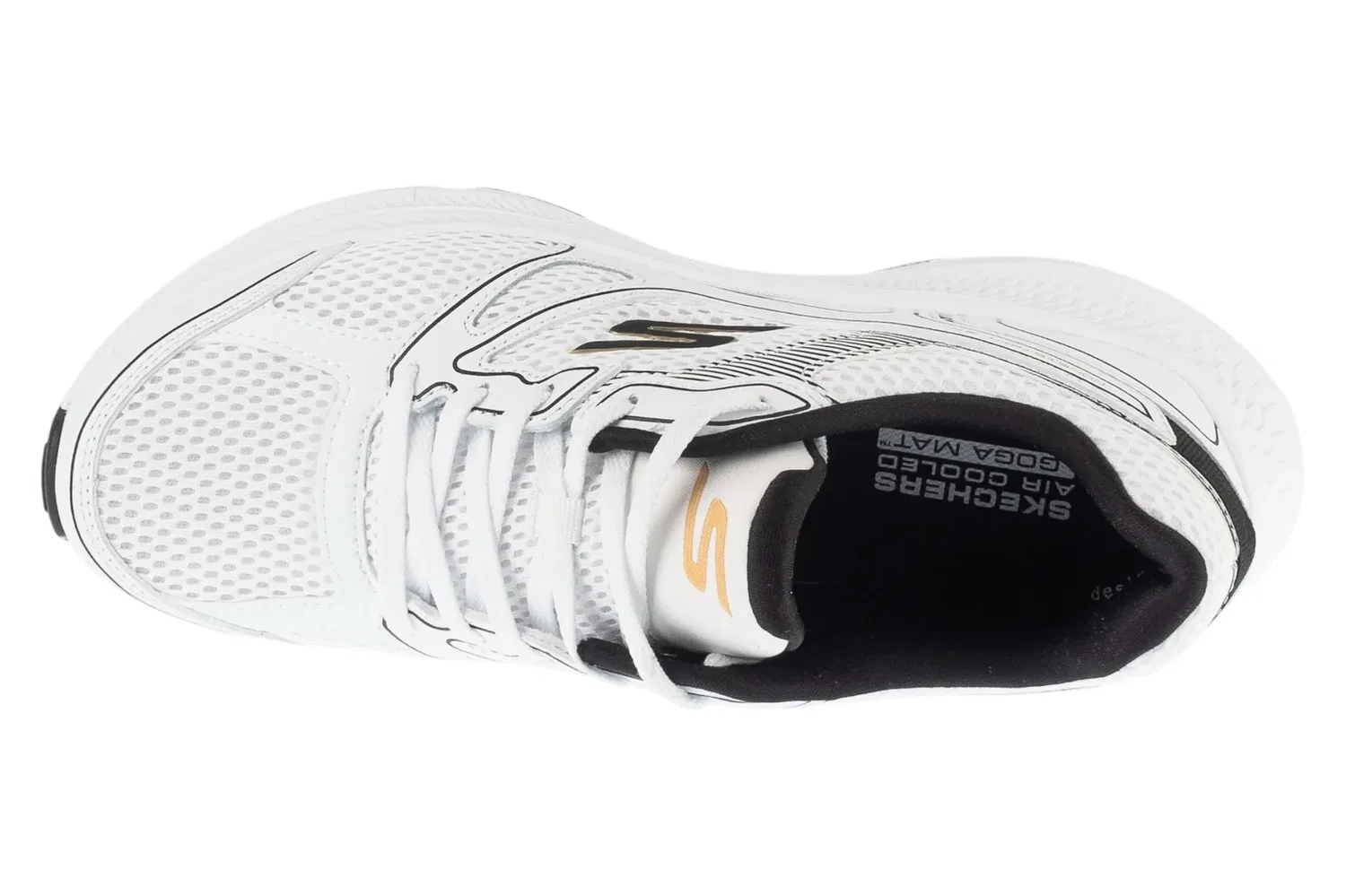 Кроссовки для бега Skechers, белый — фото 3