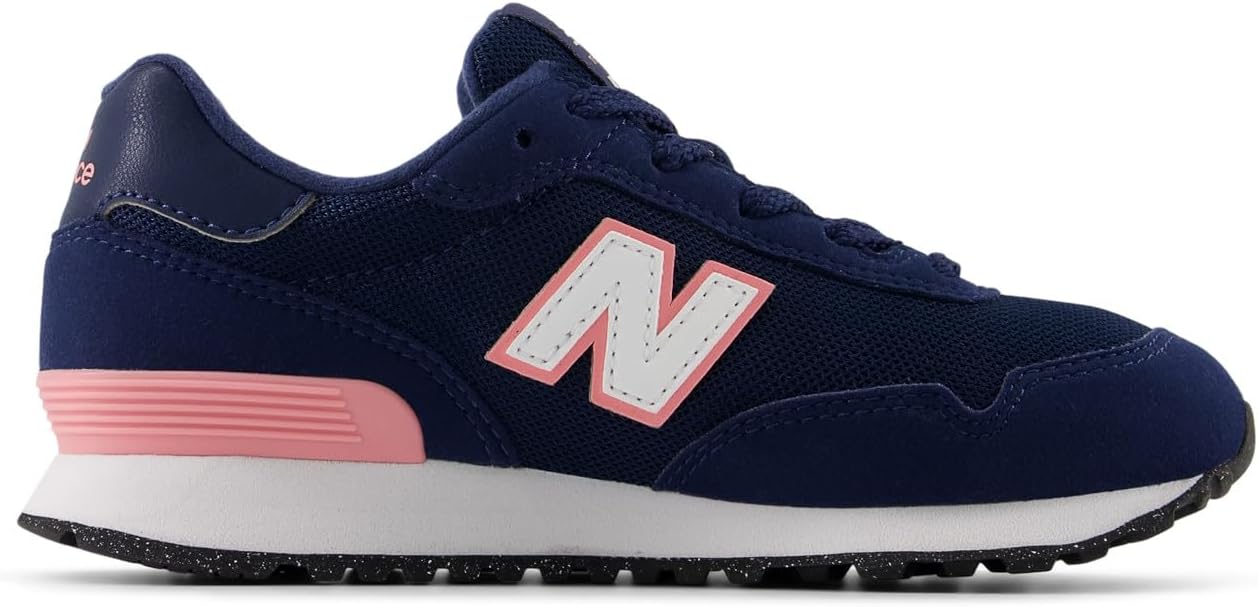 Кроссовки New Balance Kids 515 V1 на шнуровке, Nb Navy/Double Bubble — фото 3