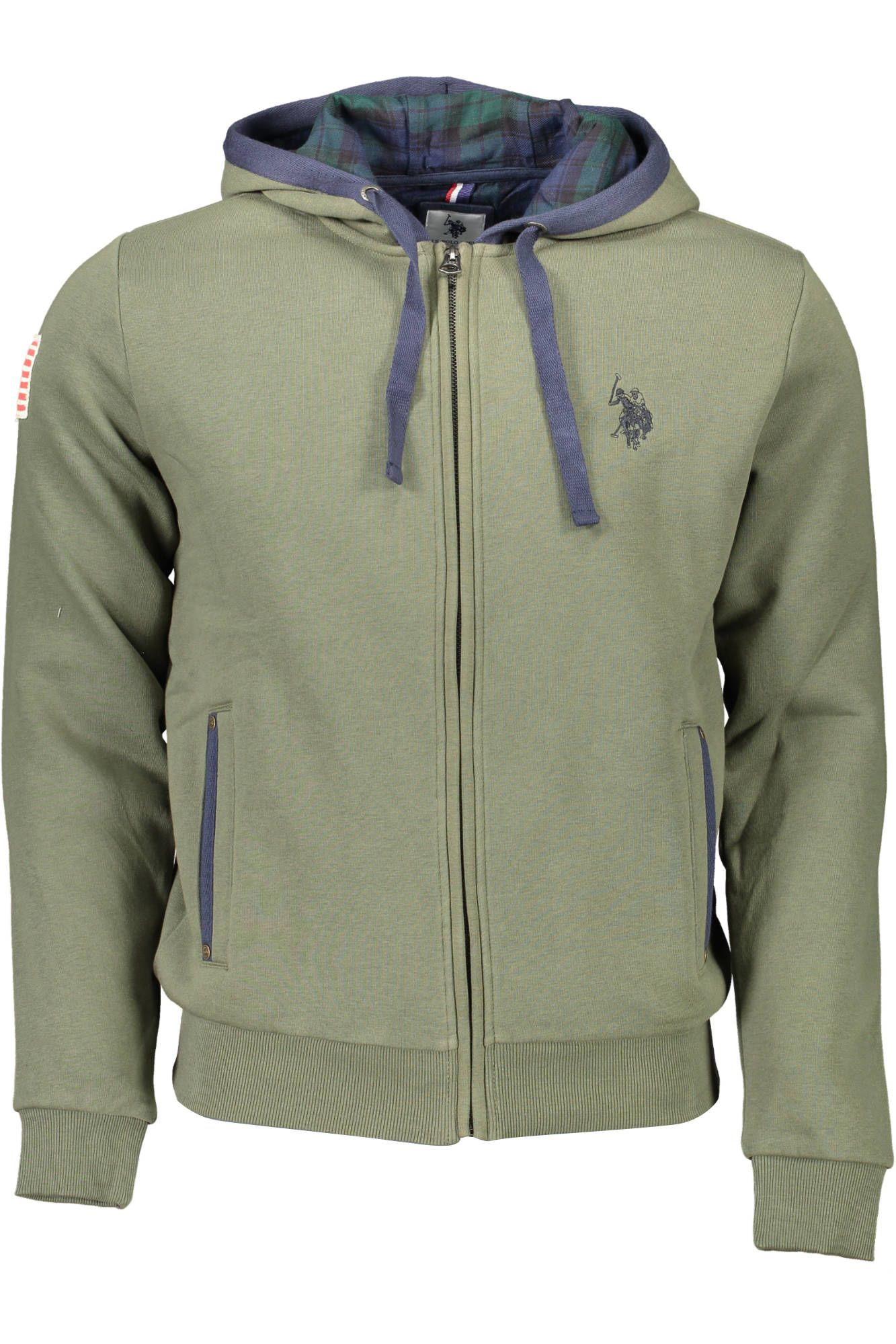

Зеленый хлопковый мужской свитер U.S. Polo Assn.
