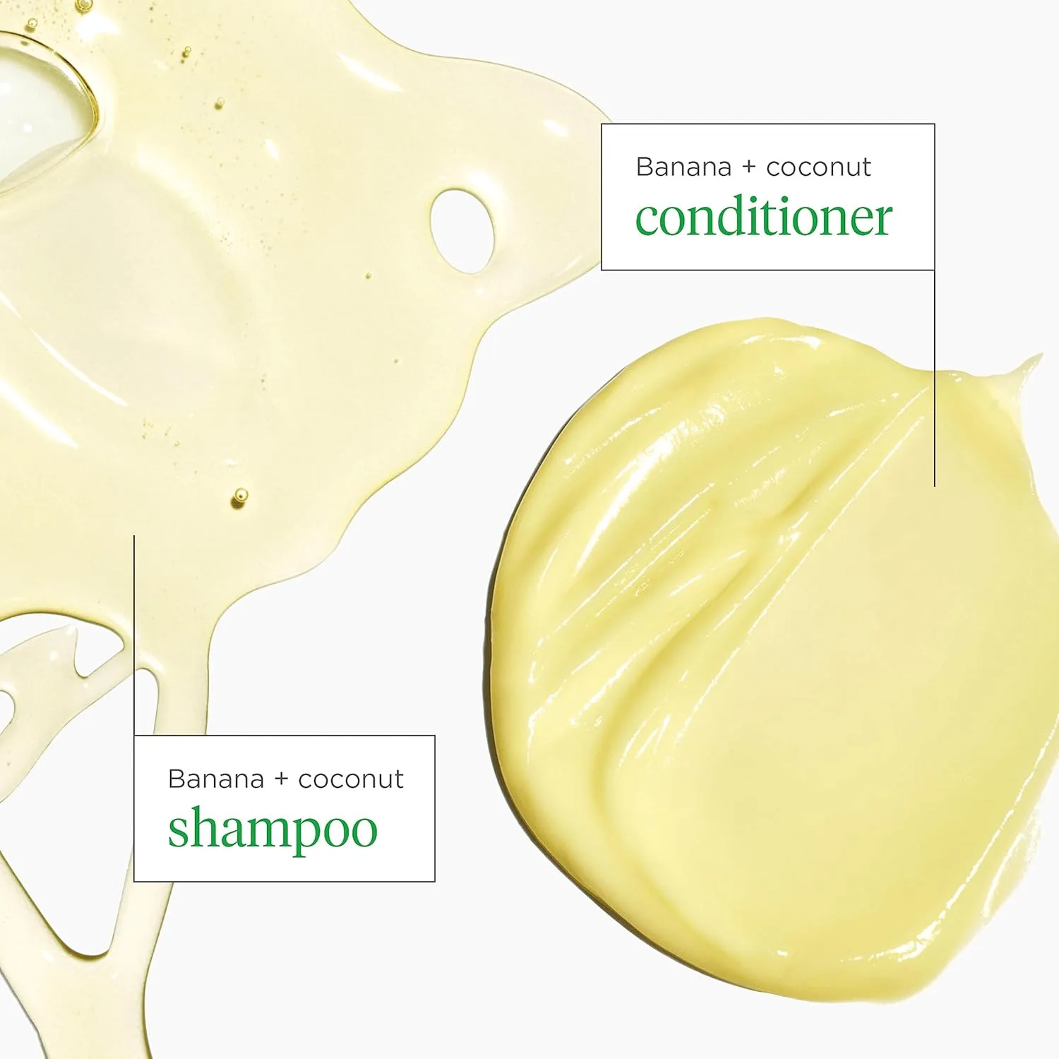 Briogeo Superfoods Banana + Coconut Hair Pack, восстанавливает тусклые и сухие волосы, увлажняет все типы волос, 2 x 370 мл 1 штука (1 шт.), Multicoloured — фото 4