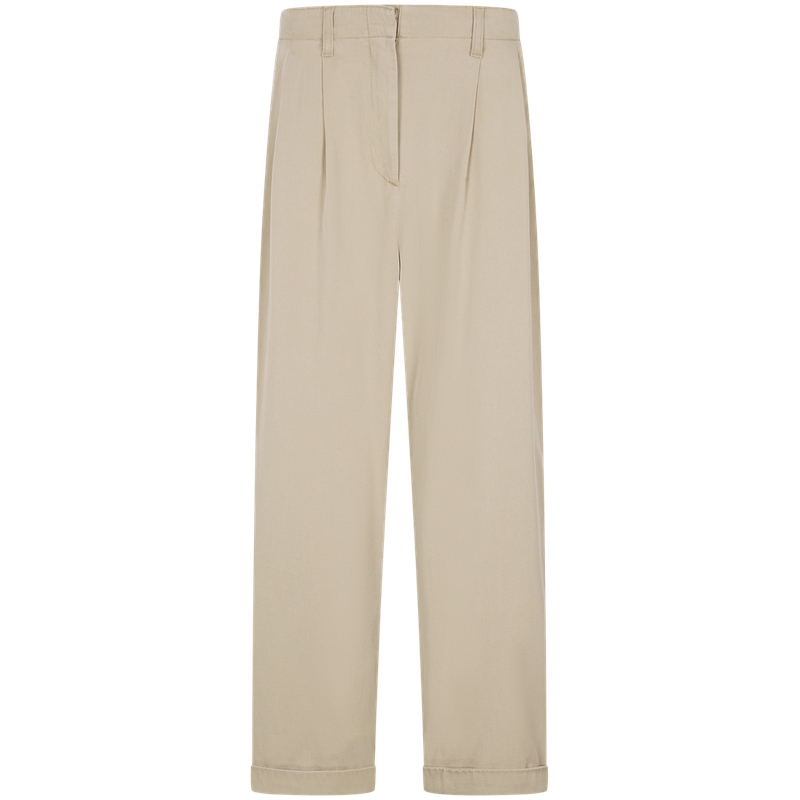 

Брюки со складками Tommy Hilfiger, светлый хаки