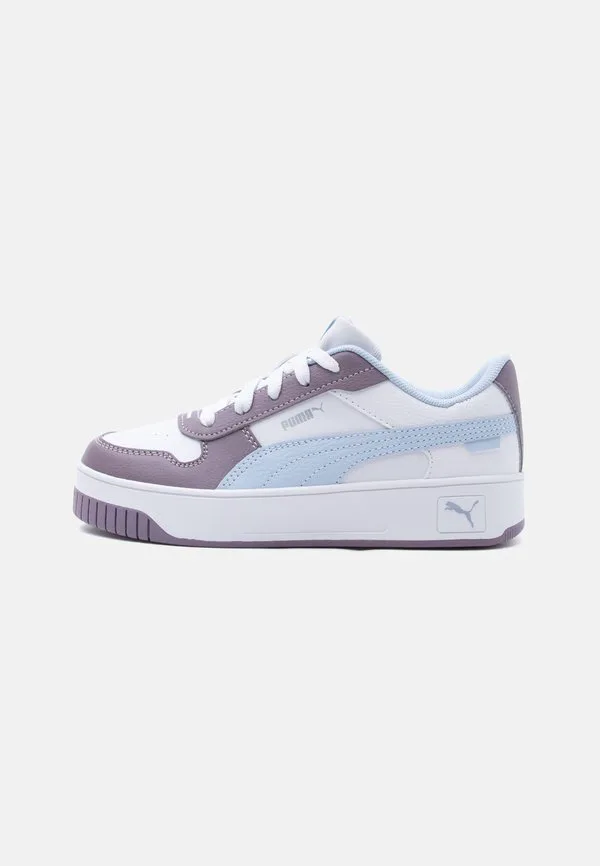 Кроссовки унисекс carina street Puma, White/Haute Tropic/Plum Jam