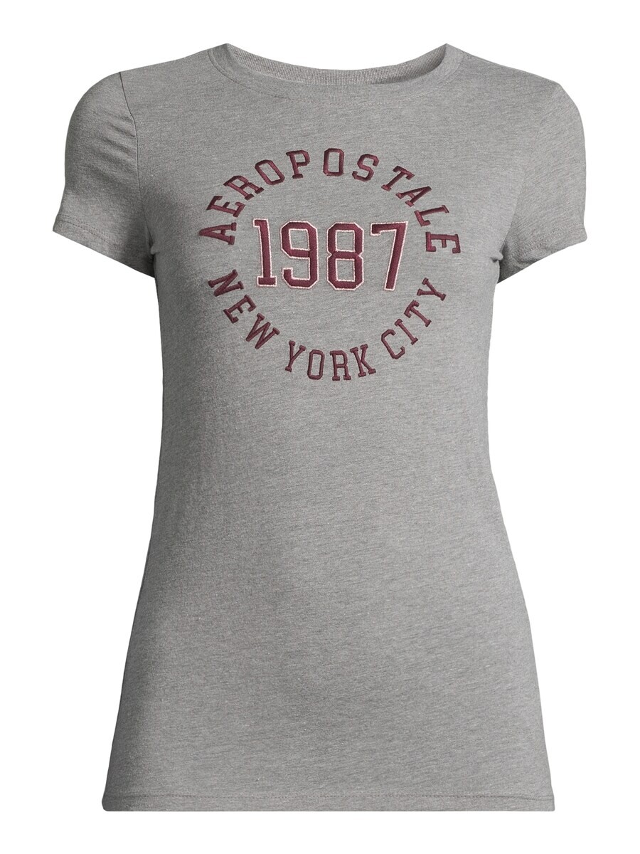 

Футболка AÉROPOSTALE JKI 1987, пятнистый серый
