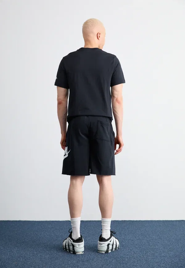 Шорты спортивные Nike Sportswear M nk club alumni ft short tracksuit bottoms, черный — фото 3